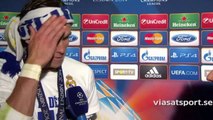 Real Madrid Vs Atletico Madrid 4-1 Gareth Bale Interview (Champions League Final 2014)