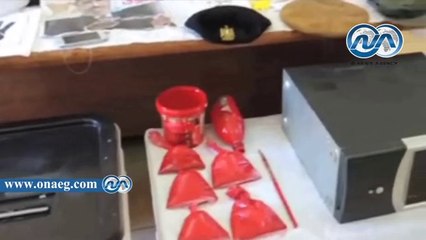 شاهد|| ضبط عضو في جماعة الإخوان بحوزته صناديق خاصة بالانتخابات