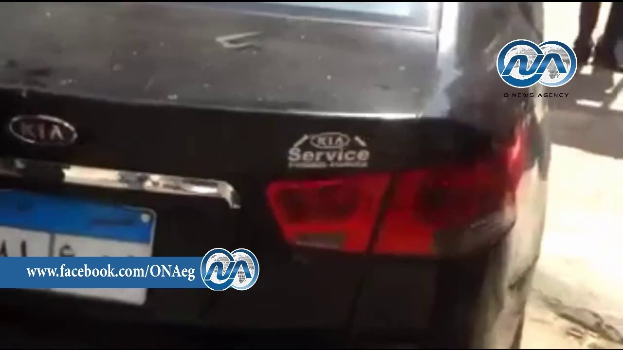 شاهد|| آثار انفجار "قنبلة مونة" بمحيط مسجد السلام بمدينة نصر