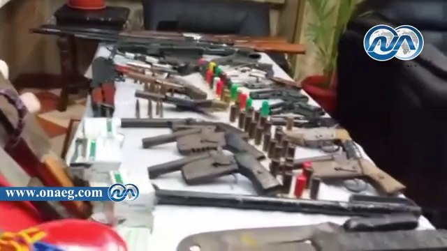 شاهد|| حملة مكبرة لمديرية أمن الإسكندرية تسفر عن أسلحة آلية