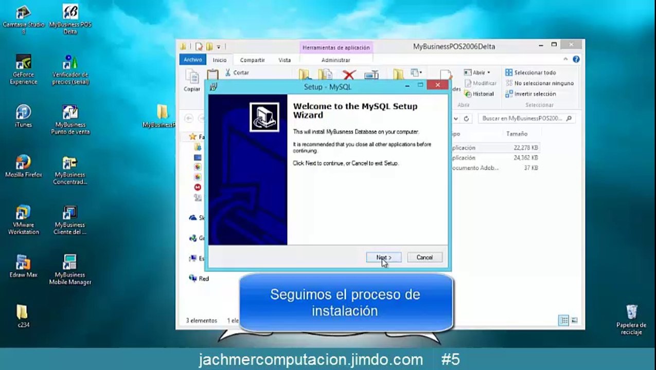 Instalación My Business POS delta - parte 2/2
