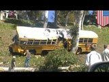 Bus crash in Anaheim injures 11 El Rancho Charter Middle schoolers