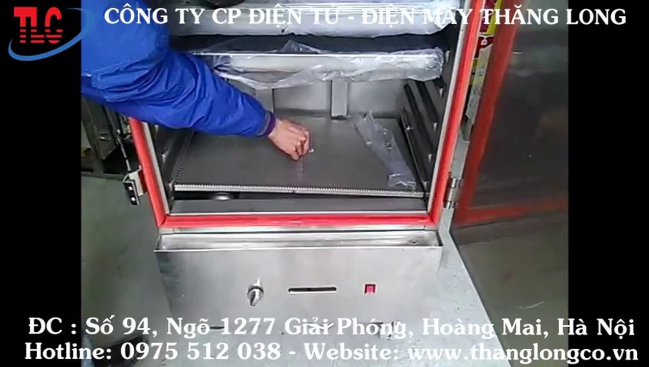 Tủ nấu cơm công nghiệp, tủ hấp bánh bao, giò chả, tủ hấp thực phẩm giá rẻ nhất tại THĂNG LONG