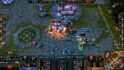 LCS NA W1D3 Game 4 CRS vs DIG