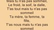 Stromae - Sommeil (Paroles / Lyrics)