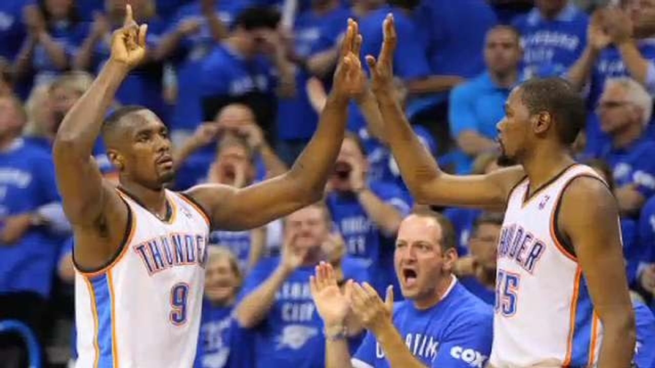 Ibaka Gives Thunder Boost in Game 3 Win