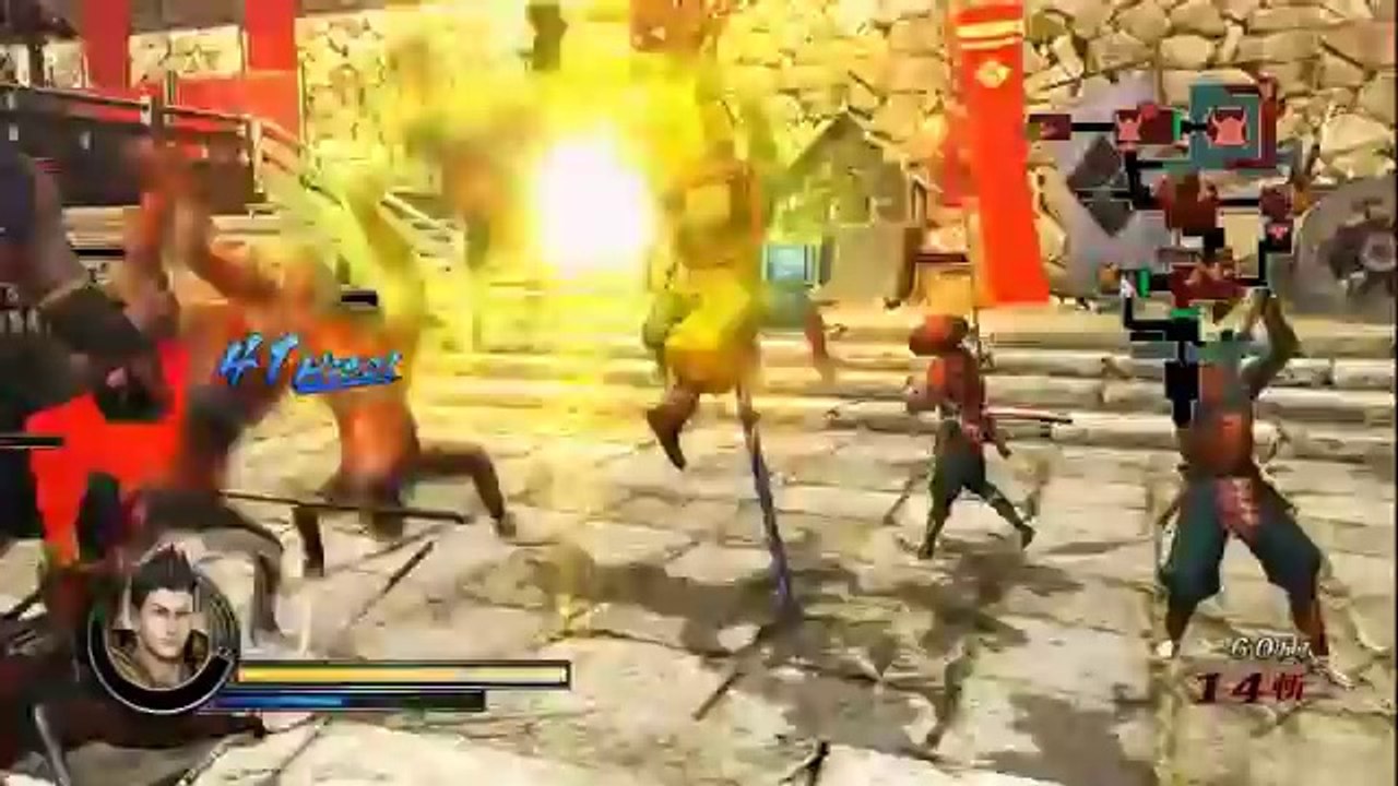 Sengoku BASARA Samurai Heroes Japanese Trailer