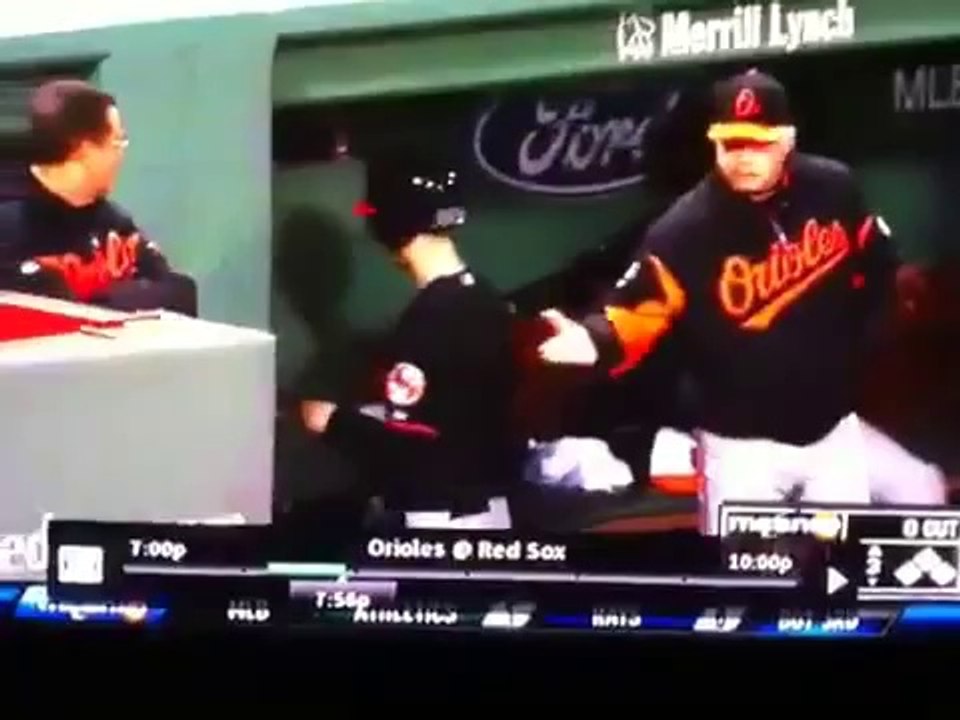 Buck Showalter Left Hanging