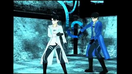 【進撃のMMD】WAVE【人類最強と人類の希望】