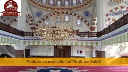 CAMİİ DEKORASYONU ( GÜL OYMA - HAMZA GÜLAÇTI )