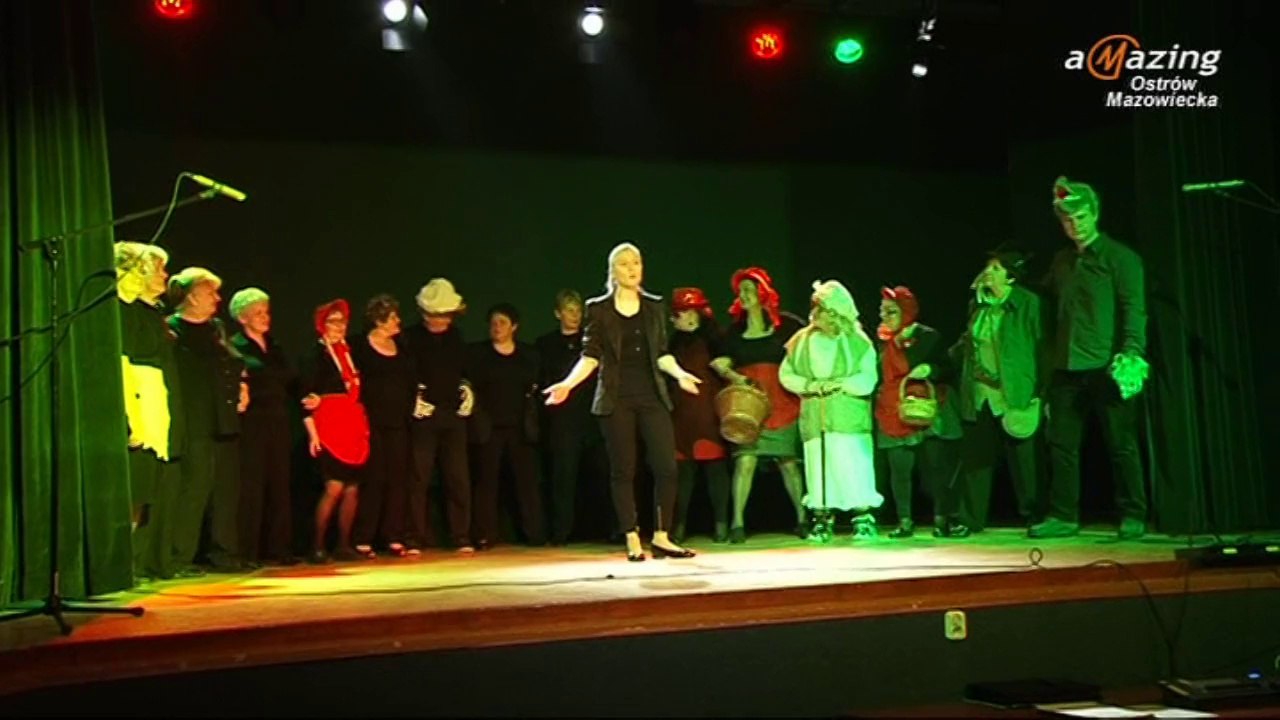 Przedstawienie UTW "Czerwony Kapturek" Ostrów Mazowiecka 2014