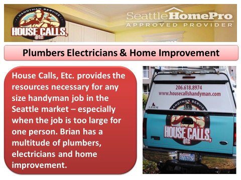 House Calls Etc Seattle Handyman