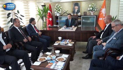 İstanbul Heyeti, Sivas İl Başkanı Şahin İle Görüştü
