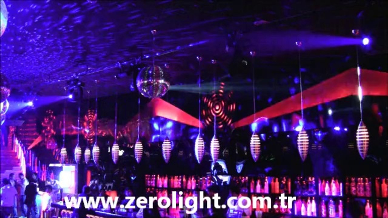 Zerolight DMX RGB Led Uygulama Airport Club