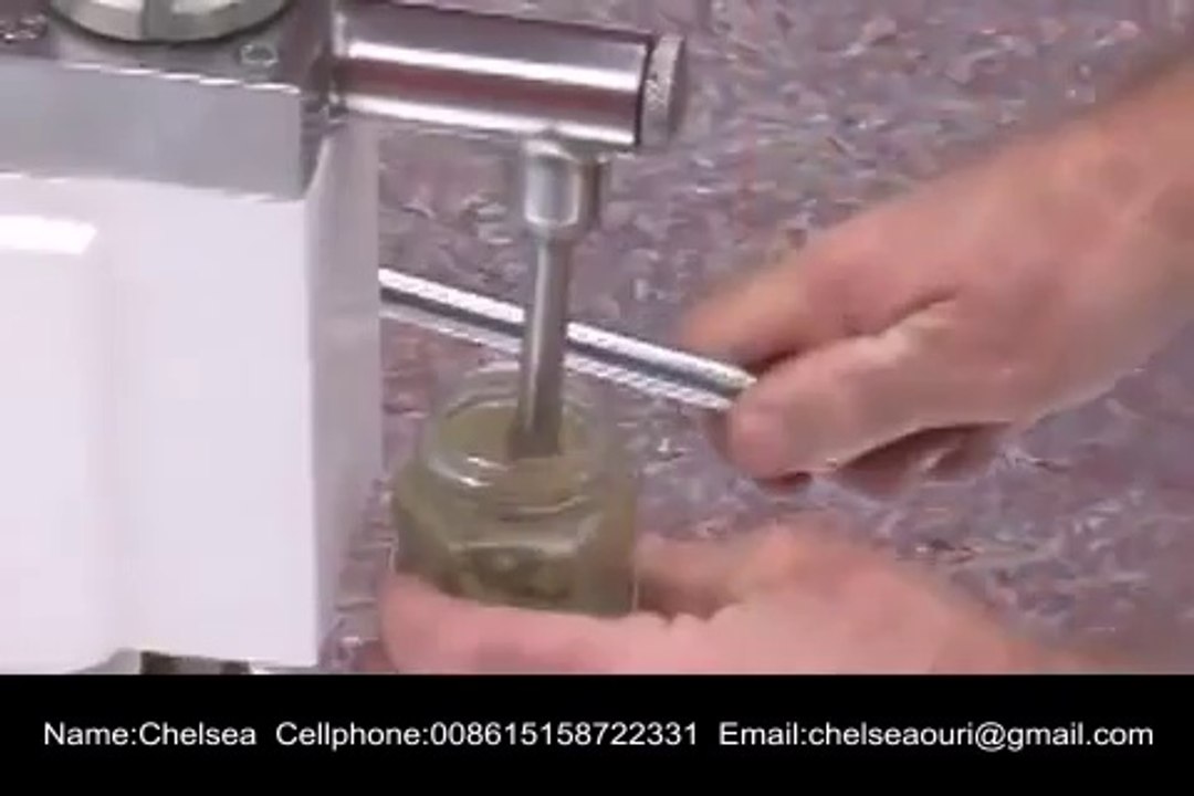 Máy chiết rót mỹ phẩm thủ công A03, máy chiết rót dịch đặc, máy chiết rót thủ công