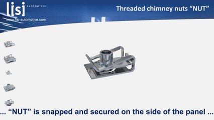 TAPPED SHANK CLIP NUTS "NUT"