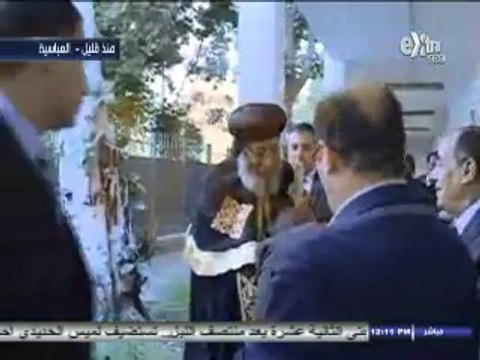 ..البابا تواضروس يدلى بصوته بلجنته الإنتخابية فى العباسية