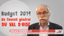 Budget 2014 : Interview de Gérard Seimbille, Vice-Président en charge des Finances