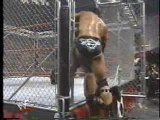 WWF RAW - The Rock vs. Triple H (Steel C