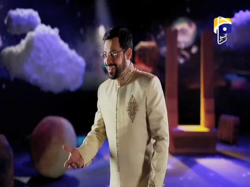 #Naat By @AamirLiaquat Huzoor Jante Hain at Shab-E-Meraj only on #Geo 26-5-2014