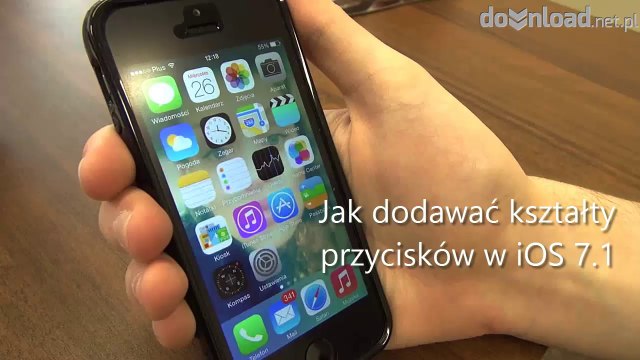 Jak dodać kształty przycisków w iOS 7.1