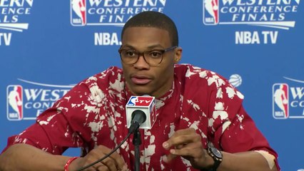 Westbrook & Durant Postgame Interview After Game 3 vs Spurs