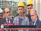 Soma Faciasının Yaşandığı Madende Çalışanları Temsilen 13 İşçi Ankara'da AkParti Genel Merkezinde Enerji Bakanı Taner Yıldız, ÇSGB Faruk Çelik, Başbakan Erdoğan ile görüştüler