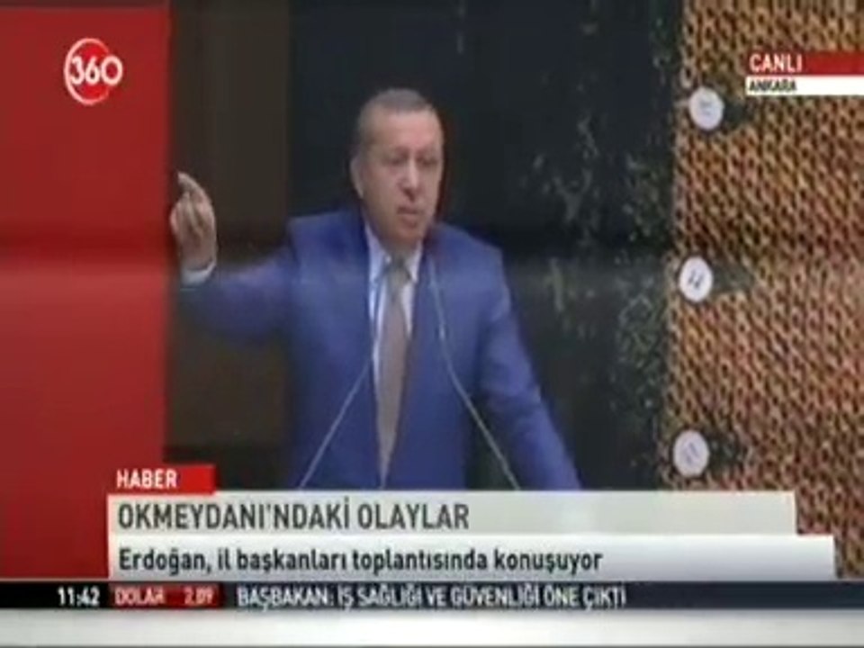 Başbakan Erdoğan Genişletilmiş İl Başkanları Toplantısında Konuştu; "Berkin Elvan'ın Ölümünün Bahane Edilerek Terörize Edilmek İsteniyor"