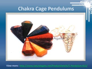 Fashionable Dowsing Pendulums