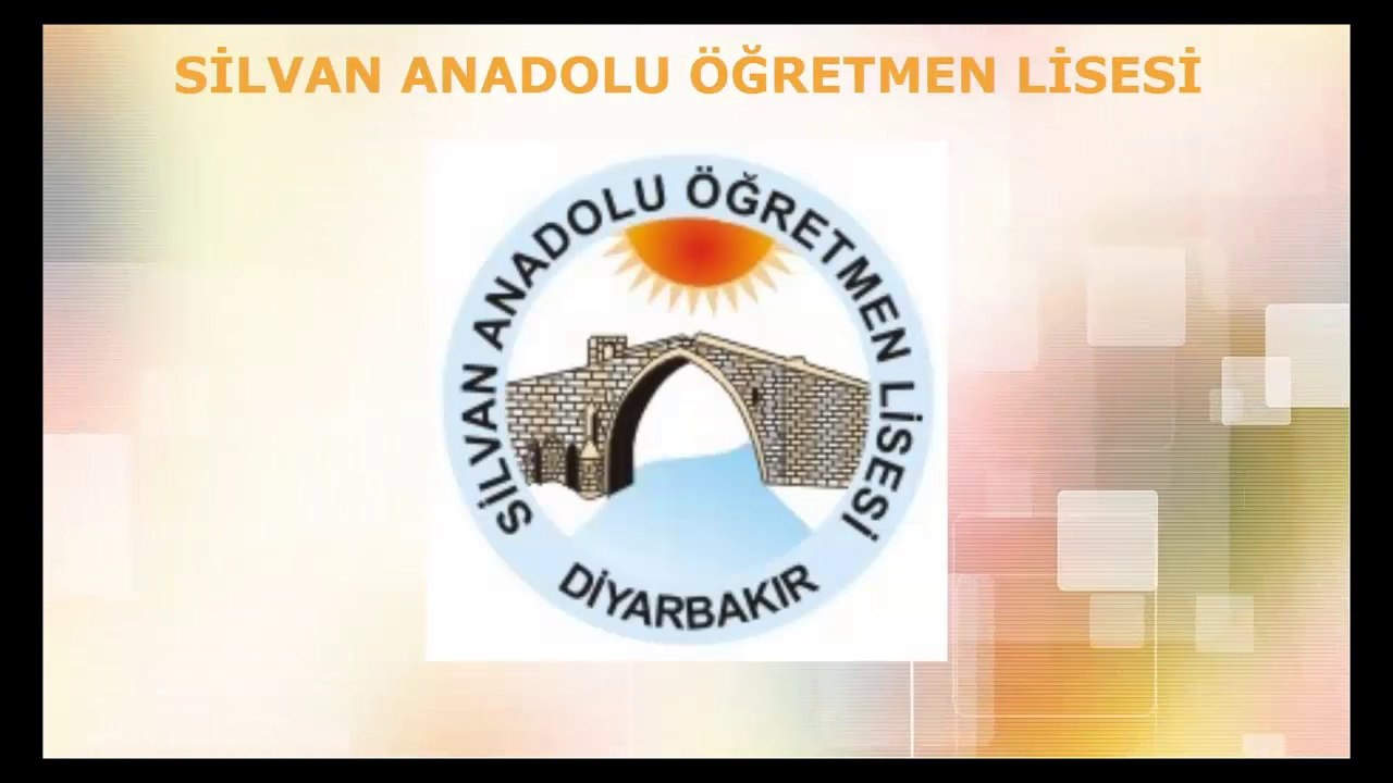 Silvan Anadolu Öğretmen Lisesi Tanıtım Videosu