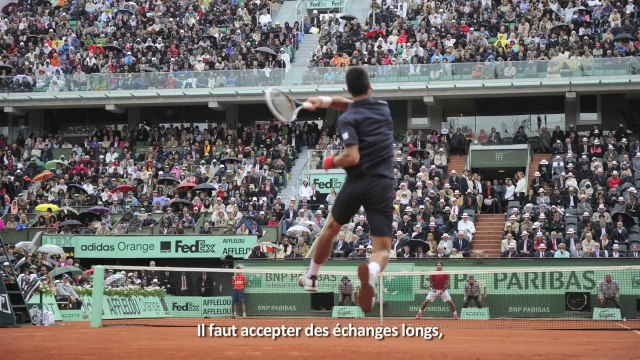 My Roland Garros . Jouer sur terre battue par Novak Djokovic