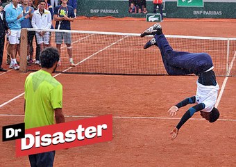 Battle de danse entre Gaël Monfils et Laurent Lokoli / Dr Disaster