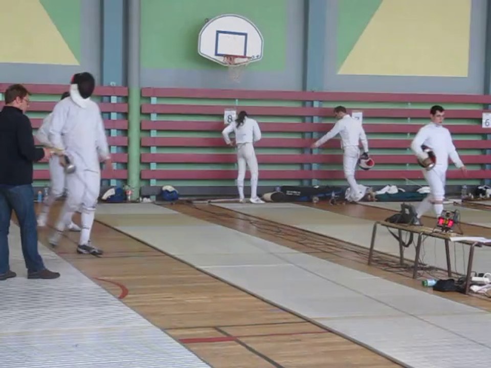 tournois des quais de seine 2014: 8em de finale relais 8