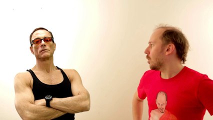 Jean-Claude Van Damme soutient Cyril Etesse le 7 juin 2014 !!