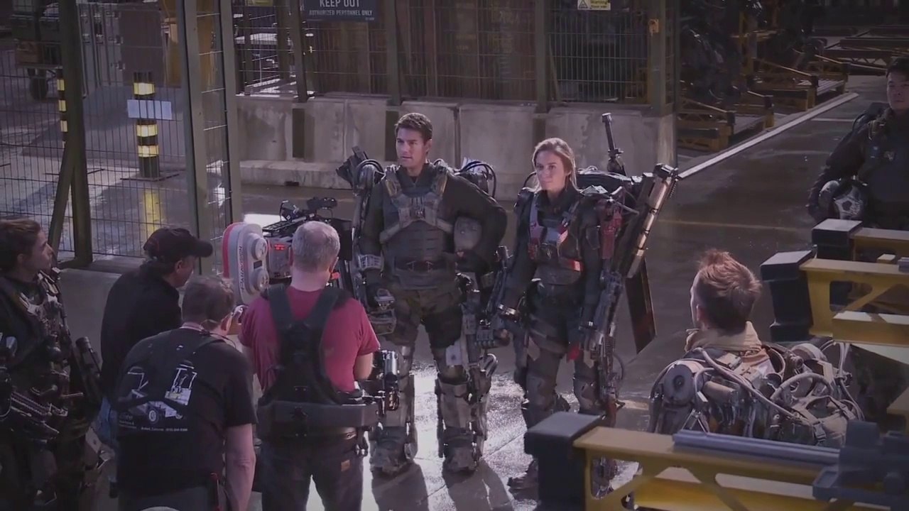 Edge of Tomorrow Official B-Roll Footage (2014) Tom Cruise, Emily Blunt H