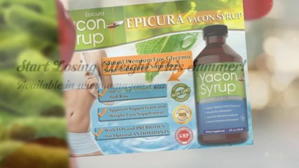 Appropriate Diet To Reduce Weight With Yacon Syrup