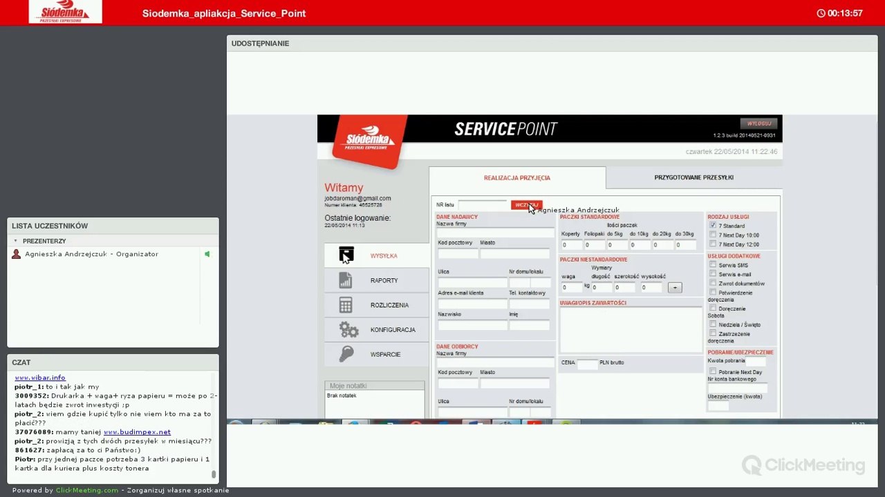 Szkolenie ServicePoint