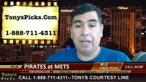 New York Mets vs. Pittsburgh Pirates Pick Prediction MLB Odds Preview 5-26-2014