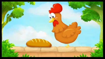 Une poule sur un mur - Comptines