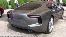 La Maserati Alfieri fait entendre son V8 à Villa d'Este