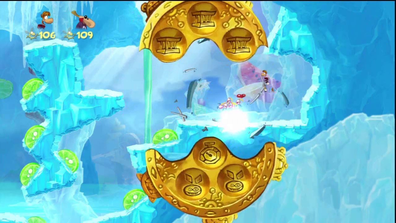 Rayman Origins - Terre gourmande - Niveau 1 : Palais des glaces