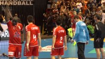 Entrée du Chambéry Savoie Handball Finale Coupe de France 2014
