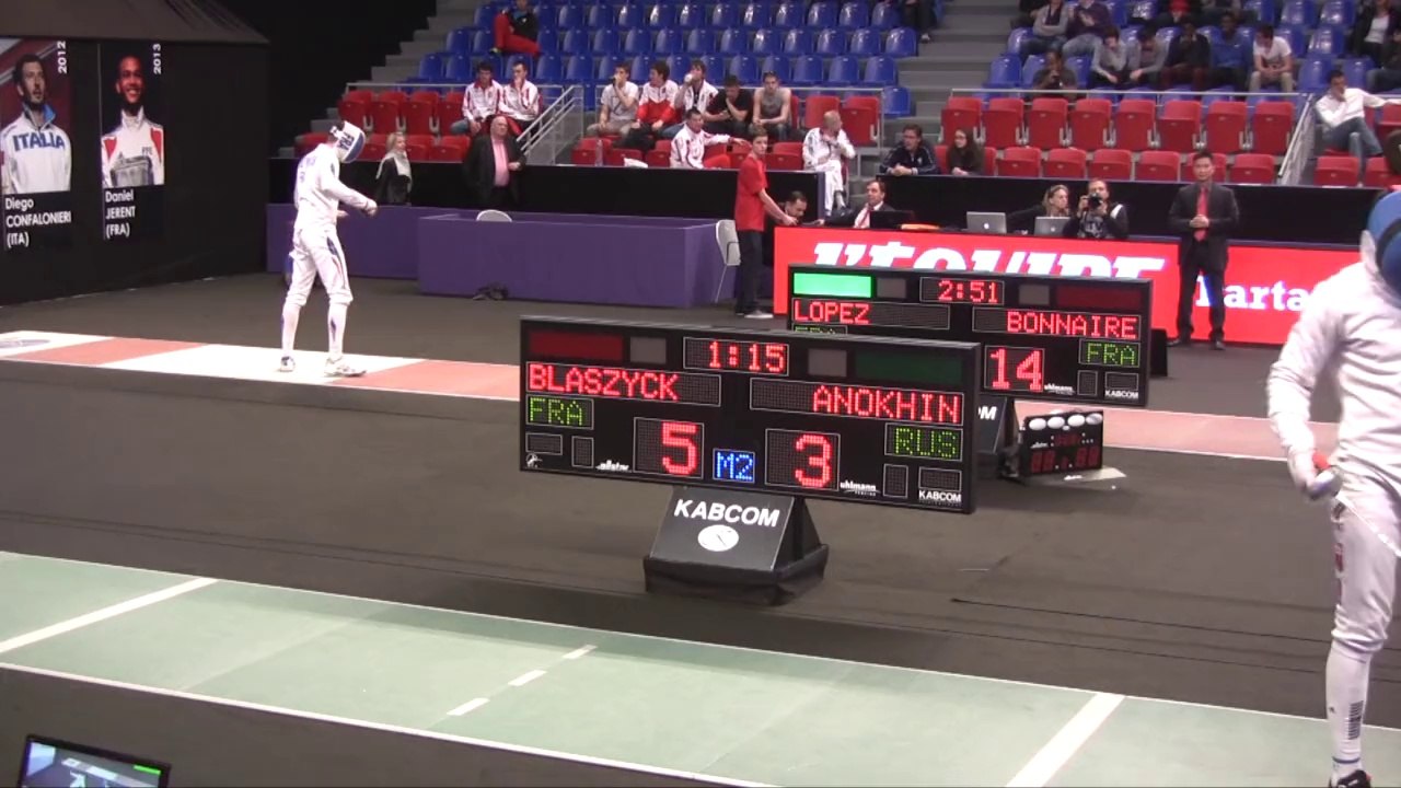 FENCING RFF MONAL 2014 T64 BLASZYCK ANOKHIN