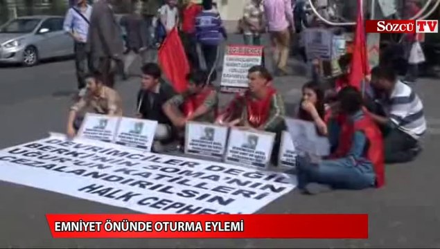 Emniyet önünde oturma eylemi