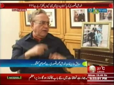 Q & A with PJ Mir (Sabiq Wazir e Kharja Khursheed Mehmood Kasuri Ki Khasusi Guftgu) 26 May 2014 Part-2