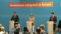 Merkel fala sobre eleições legislativas na Europa