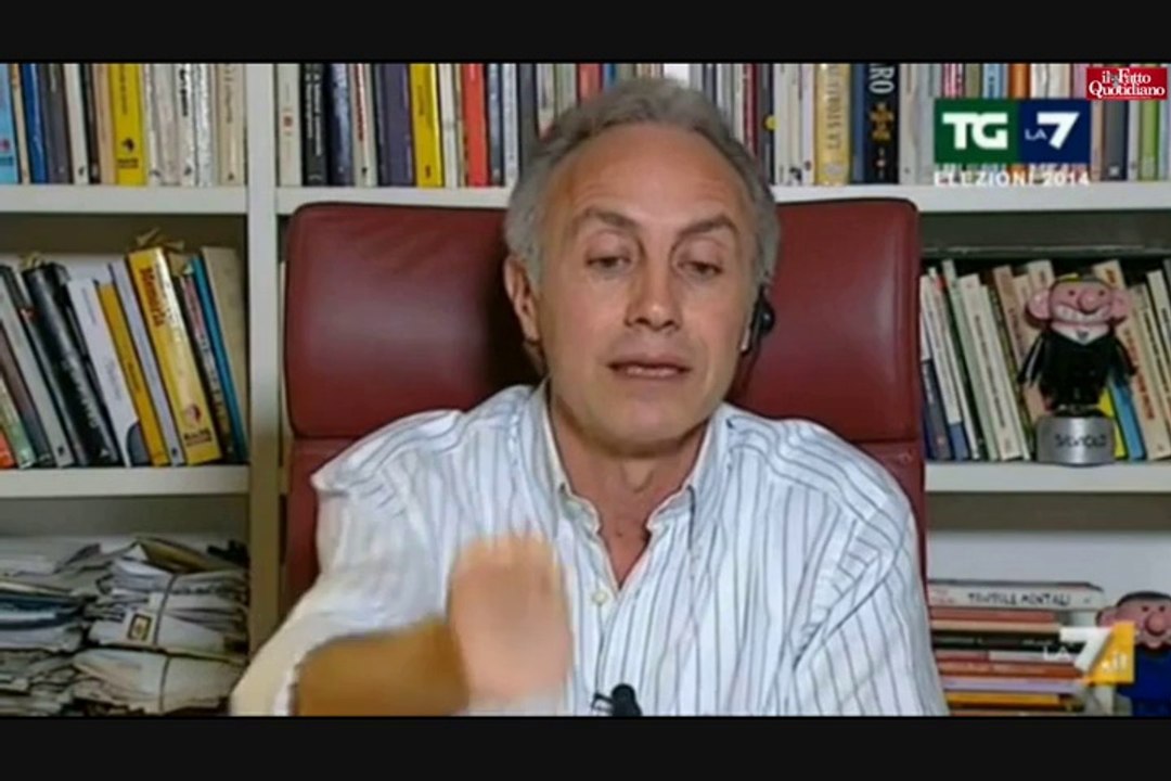 Travaglio sui risultati di Grillo alle Europee