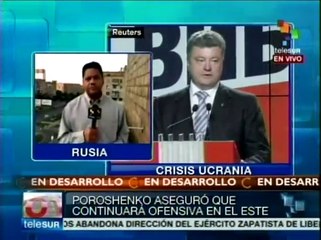 Rusia respeta decisión tomada por ucranianos con elección presidencial