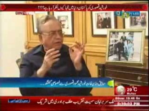 Q & A with PJ Mir (Sabiq Wazir e Kharja Khursheed Mehmood Kasuri Ki Khasusi Guftgu) 26 May 2014