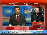 Dr. Aamir Liaquat got angry in Javed Chaudhry Show